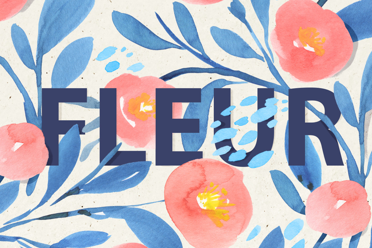 FLEUR, a Pattern Graphic by Irtsya (Photo 7 of 7)