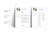 Teacher Resume Template with Photo, a Resume Template by GraphicFlava (Thumbnail 4 of 8)