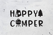 Adventure Font and Camping Pack, a Script Font by Nadezda (Thumbnail 10 of 11)