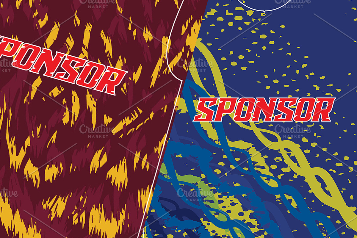 Soccer Jersey Design, a Sport Illustration by samsulpassive (Photo 2 of 3)