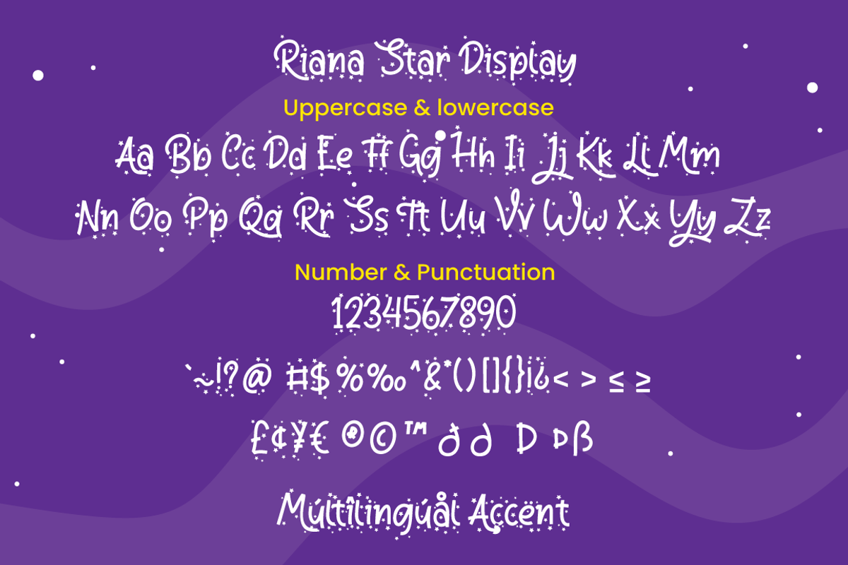 Riana Star - Display Font, a Script Font by Attype (Photo 7 of 8)