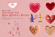 Strange & Weird Valentine Bundle, an Object Graphic by Shahjahangdb1 (Thumbnail 1 of 17)