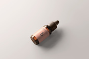 Amber Glass Dropper Bottle Mockups, a Cups & Container Mockup by pmvch (Thumbnail 12 of 20)