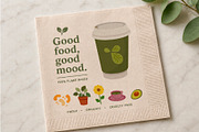 Vegan Cafe Illustrations, a Food Illustration by ThePixelLibrary (Thumbnail 5 of 8)