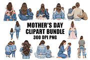 Mother’s Day Clipart Bundle, an Illustration by T-shirt Pond (Thumbnail 1 of 7)