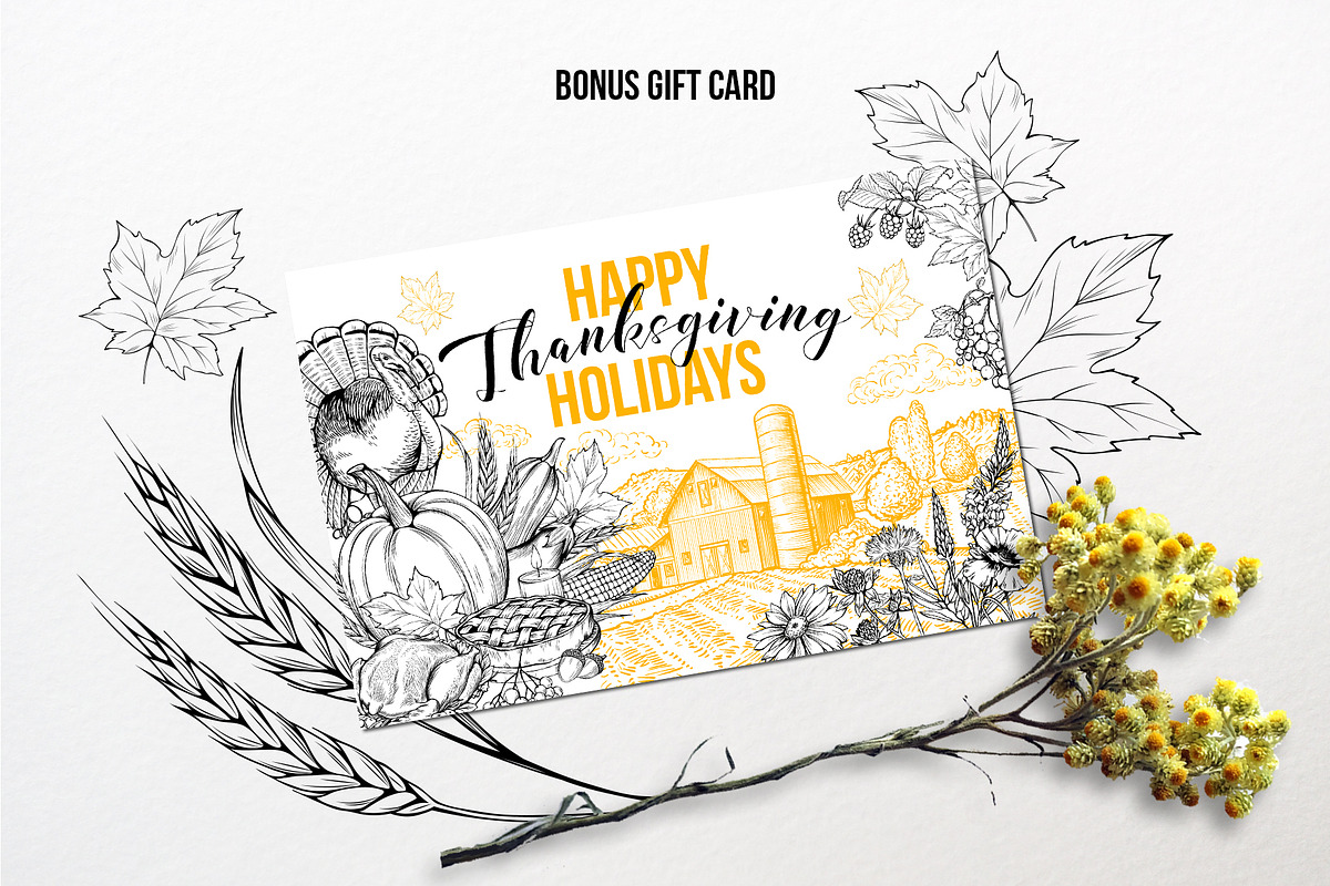 Thanksgiving Graphics Collection, an Object Graphic by ilonitta (Photo 9 of 9)