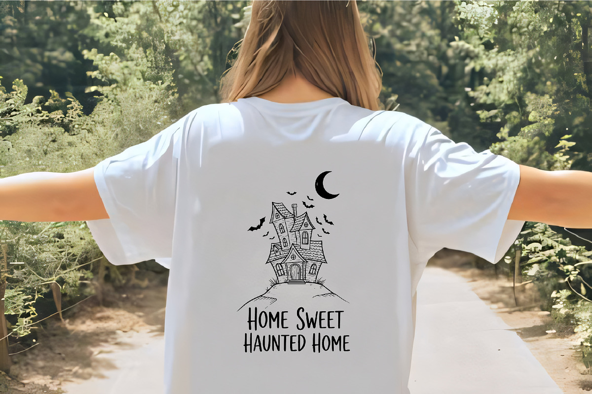 Home Sweet Haunted Home Illustration, an Illustration by CrexoraLab (Photo 4 of 4)