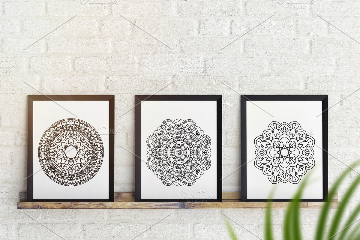 Mandala Bundle, a Decorative Illustration by Elinorka (Photo 4 of 7)