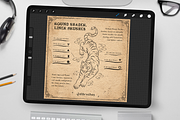 100 Tattoo Brushes for Procreate, a Brush Add-On by Disyukov (Thumbnail 4 of 8)