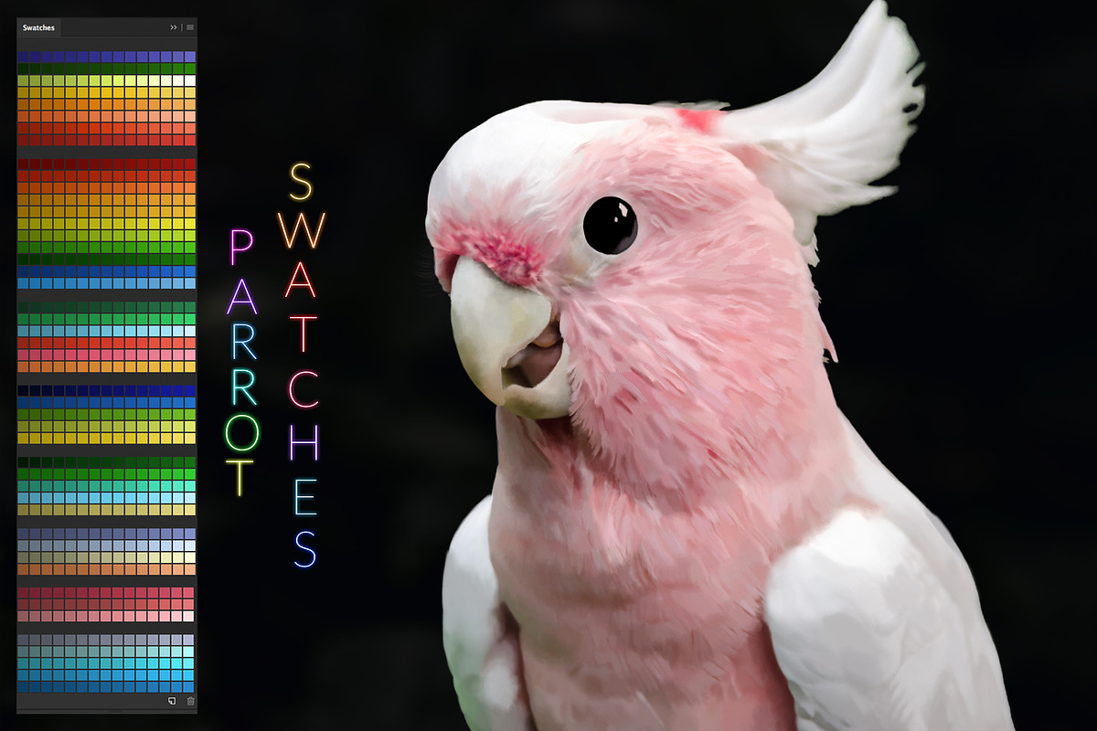 Parrot Swatches, a Palette Add-On by PandoraDreams (Photo 1 of 2)