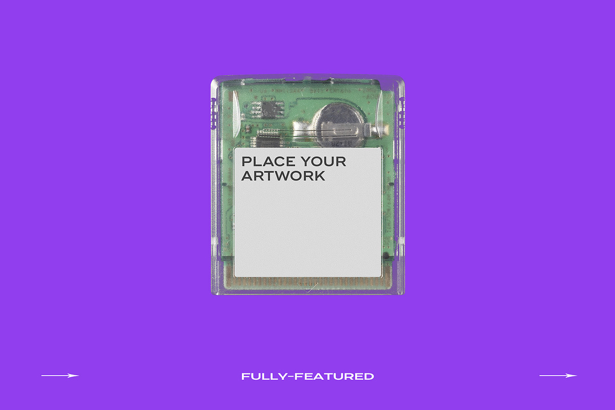Game Cartridge Mockup Bundle Retro, a Product Mockup by PrintPixel (Photo 23 of 27)