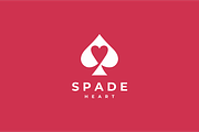 Spade Heart Logo Template, a Branding & Logo Template by yopie (Thumbnail 2 of 3)