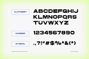 Mexron Geometric Sans Display Font, a Sans Serif Font by Rasio Studio (Thumbnail 2 of 8)