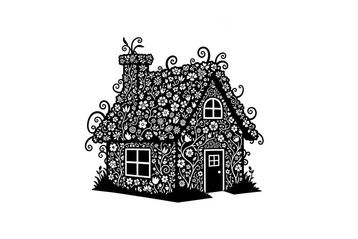 Cute House Silhouette Bundle, an Illustration by Designs_River (Photo 29 of 31)
