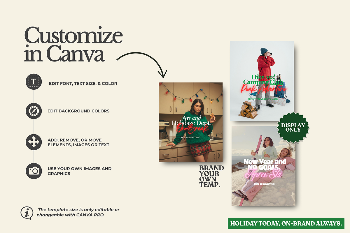 XMAS STUDIO Canva Template, a Social Media Template by BYOTstudios (Photo 10 of 12)
