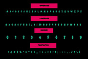 Retro Zombie is a Halloween font, a Handwritten Font by Brown Cupple (Thumbnail 7 of 8)