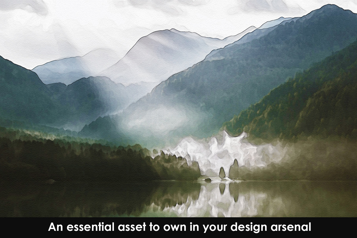 Watercolour Photoshop Action, an Action Add-On by Dene Studios (Photo 10 of 14)