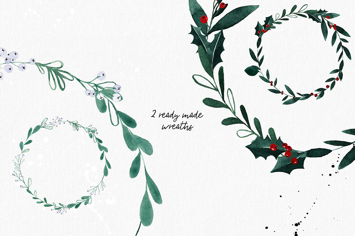 Crafty Christmas, Ink & Paper Set, an Illustration by January Bloom (Photo 5 of 9)