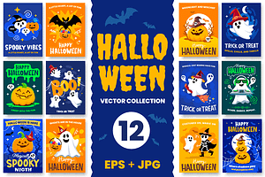 Happy Halloween | Posters Set