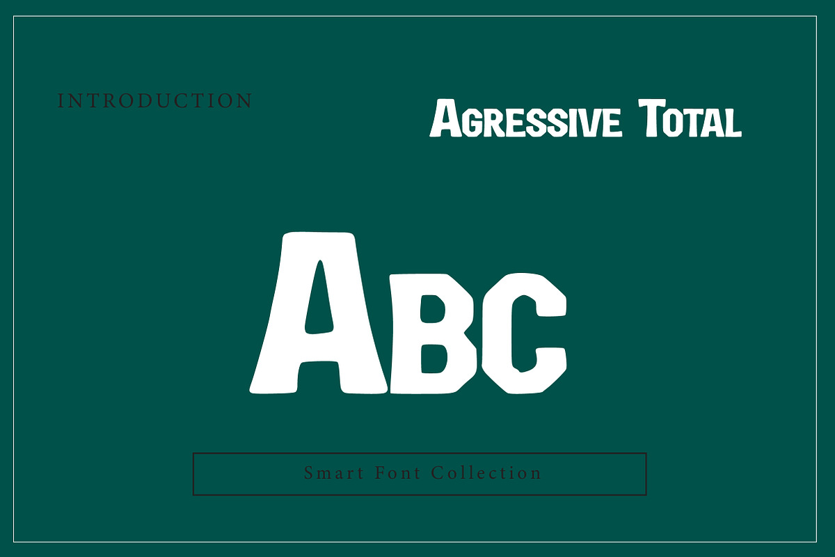 Agressive Total, a Slab Serif Font by Wow Magic (Photo 2 of 3)