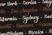 Amsterdam, a Handwritten Font by Mozatype (Thumbnail 4 of 10)