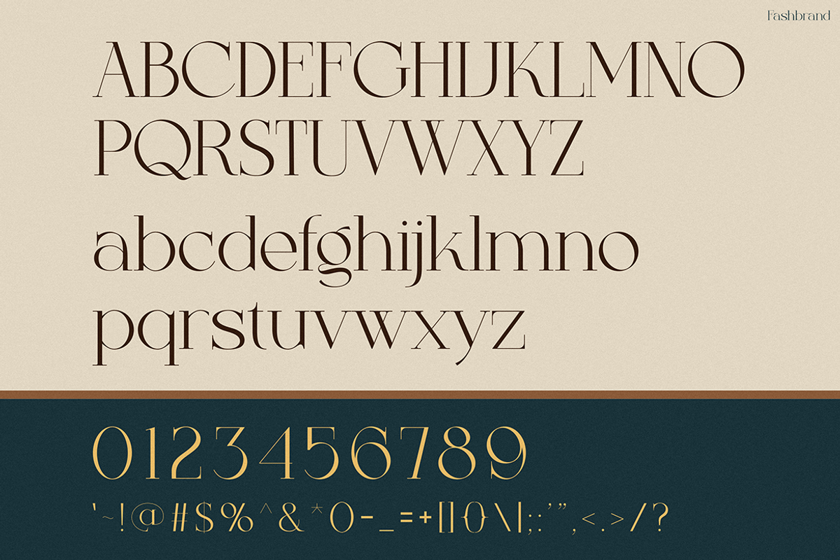 Fashbrand, a Serif Font by Pinisi ART (Photo 2 of 10)