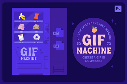 Gif Machine Templates for Photoshop