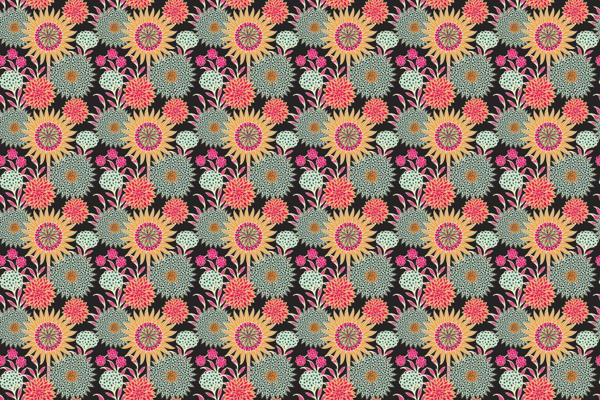 Sunkissed, a Pattern Graphic by The Queen's Bazaar (Photo 3 of 3)