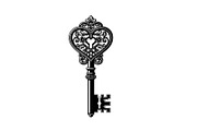 Vintage Skeleton Key Bundle, an Illustration by Gaye Art (Thumbnail 17 of 31)