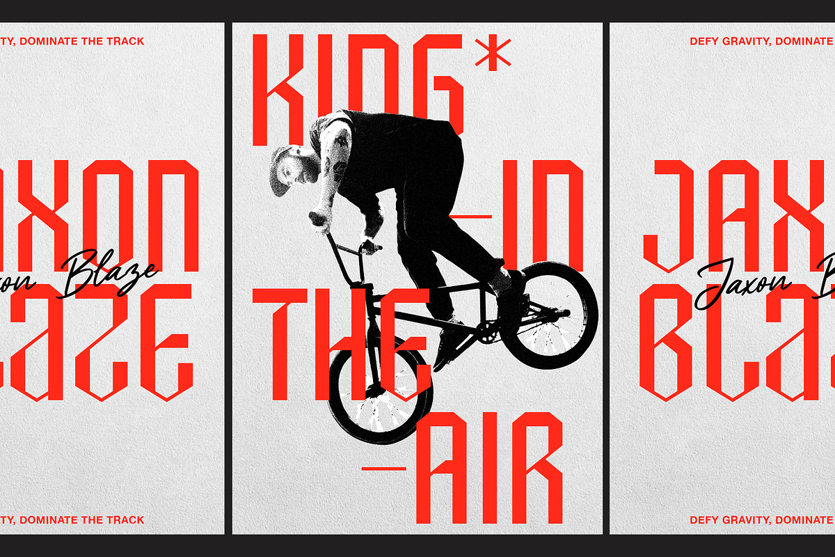 Hexagreat - Sport Display Font, a Sans Serif Font by Invasi Studio (Photo 6 of 11)