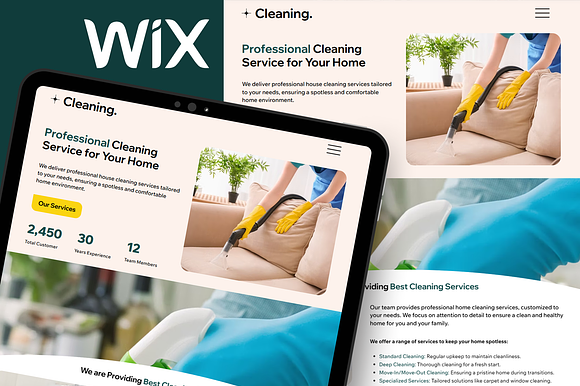 Cleaning - Wix Studio Website preview 6