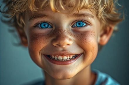 Blond boy with blue eyes, a Person Photo by ComfortQ