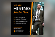 We are hiring Social Media Post 27, a Templates & Theme by shahsoft (Thumbnail 2 of 2)
