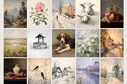 Vintage Posters Wall Art Gallery, a Graphic by SunnyAfternoons (Thumbnail 7 of 13)