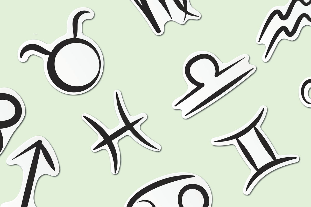 Zodiac Signs Horoscope Stickers, an Illustration by InkCloudDesign (Photo 2 of 4)