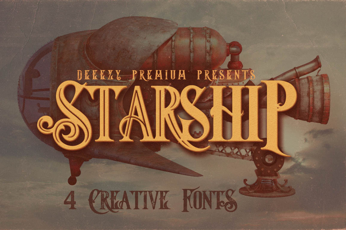 5 Fonts Bundle 1 preview 2