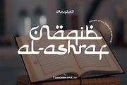 Azqad - Ramadhan Arabic Font, a Handwritten Font by Flawless And Co (Thumbnail 10 of 10)
