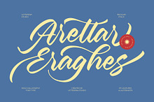 Aretlar Eraghes Bold Calligraphy