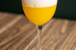 Garnished beverage mixology refreshment cocktail, a Food & Drink Photo by Photo Drive Studio