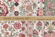 Bohemian Chic Pattern Muted Colors, a Pattern Graphic by Maishop (Thumbnail 1 of 4)