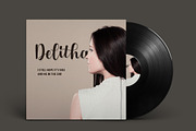 Delitha Font, a Script Font by Graptail (Thumbnail 5 of 8)