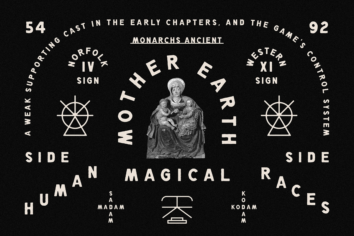 Sun Motter, a Sans Serif Font by Megflags (Photo 3 of 10)