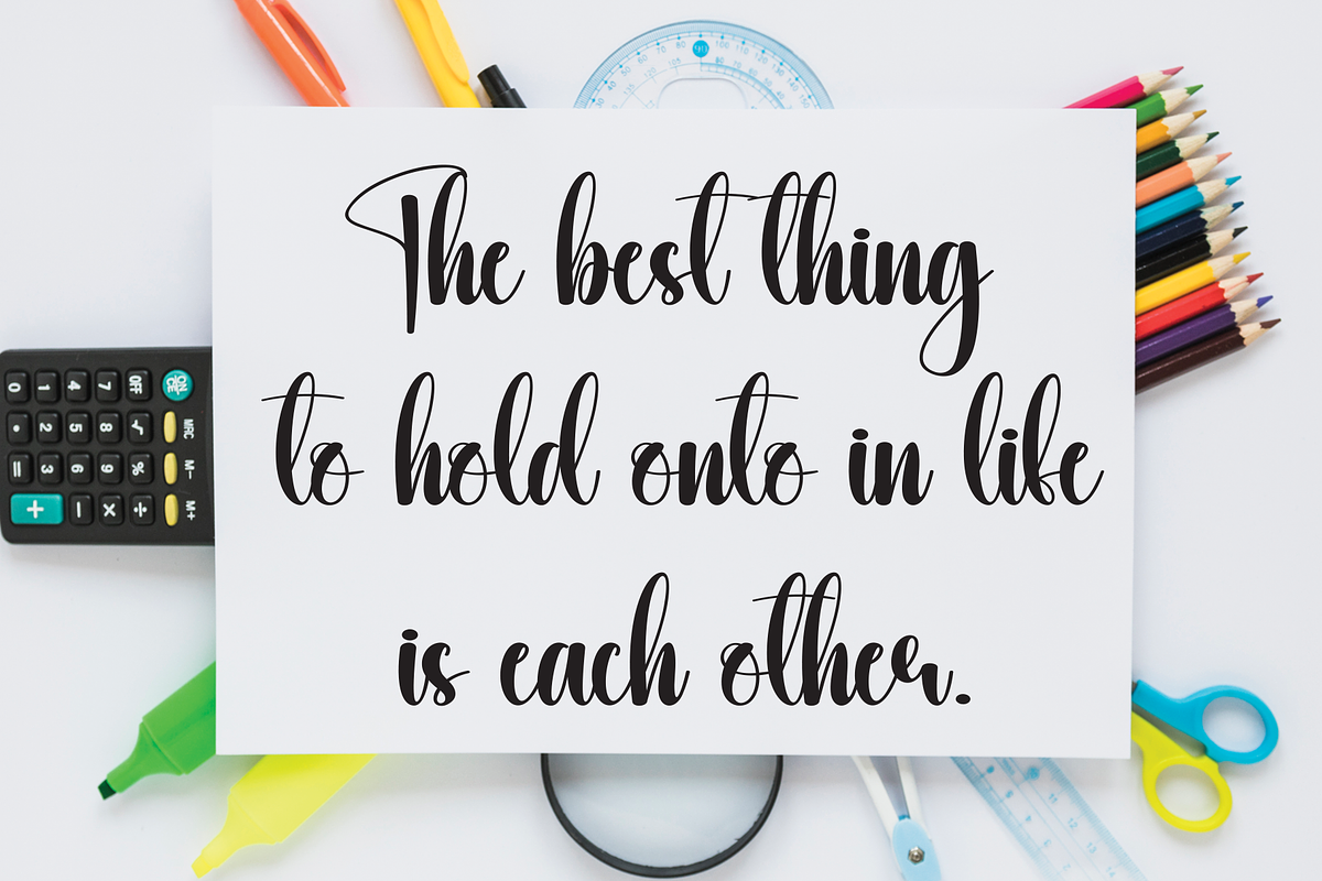 Cake | Script Font, a Handwritten Font by Scratchones (Photo 4 of 9)