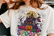Spooky Halloween PNG, a Seasonal Illustration by DreamCafeArt (Thumbnail 3 of 6)