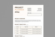 Project Planner Template, a Stationery Template by MightyDesign (Thumbnail 2 of 10)