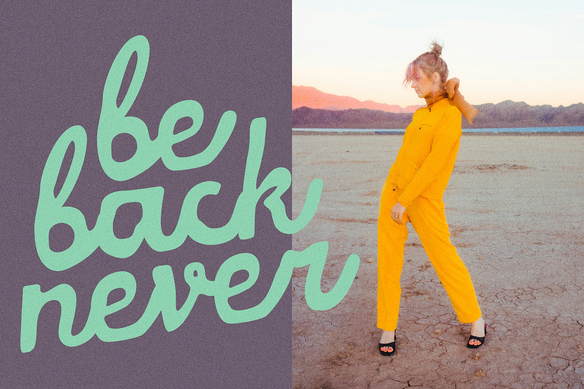 NicheThings Messy Handwritten Script, a Script Font by Struvictory.art (Photo 7 of 9)