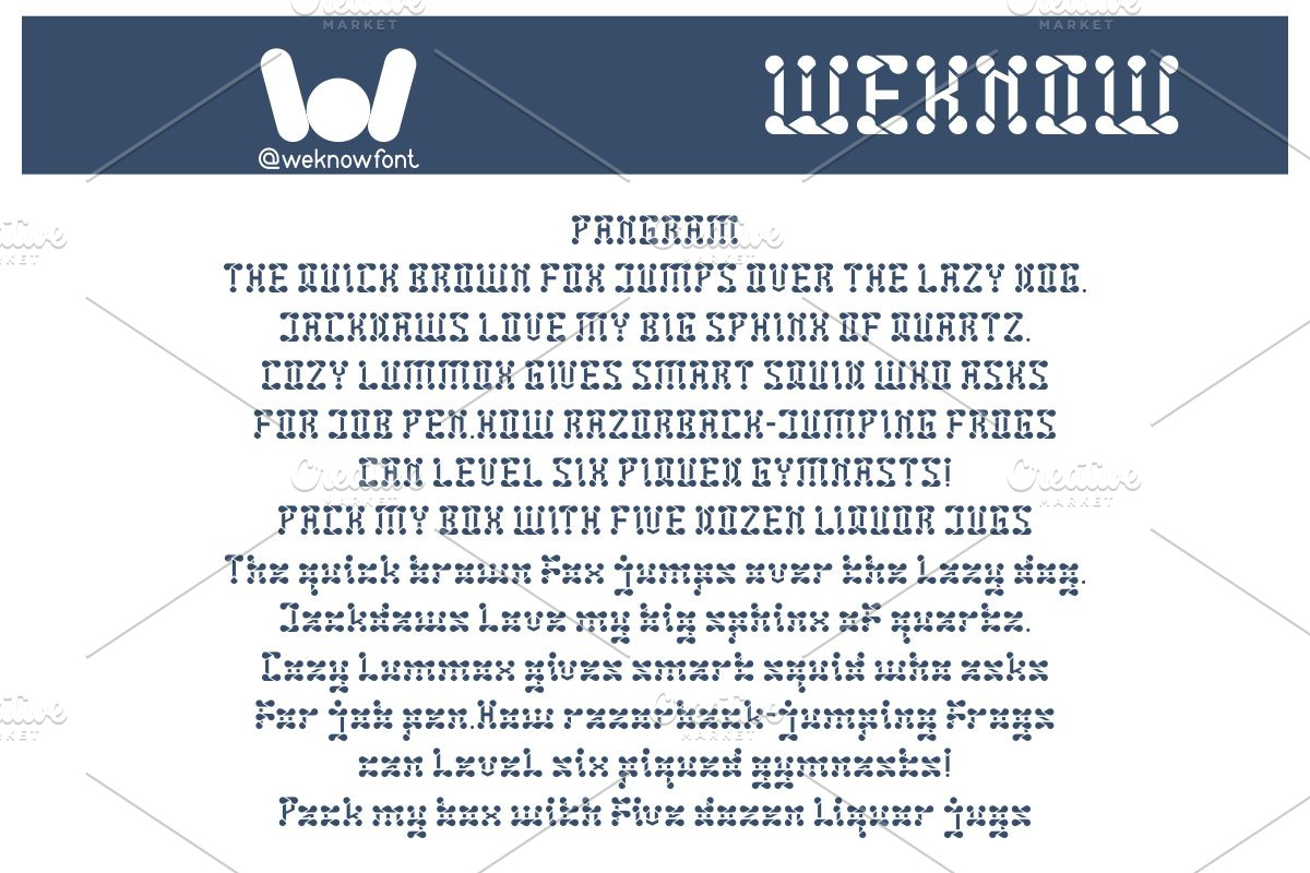 The Right Person font, a Font by weknow (Photo 6 of 8)