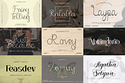 Display & Script Font Bundle, a Serif Font by mahstudios (Thumbnail 2 of 17)