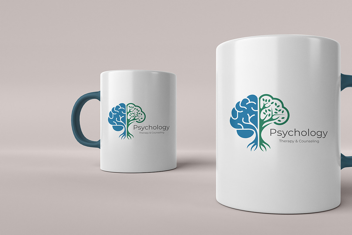 Tree of Life & Brain Logo Collection, a Branding & Logo Template by YUDesignStore (Photo 12 of 14)