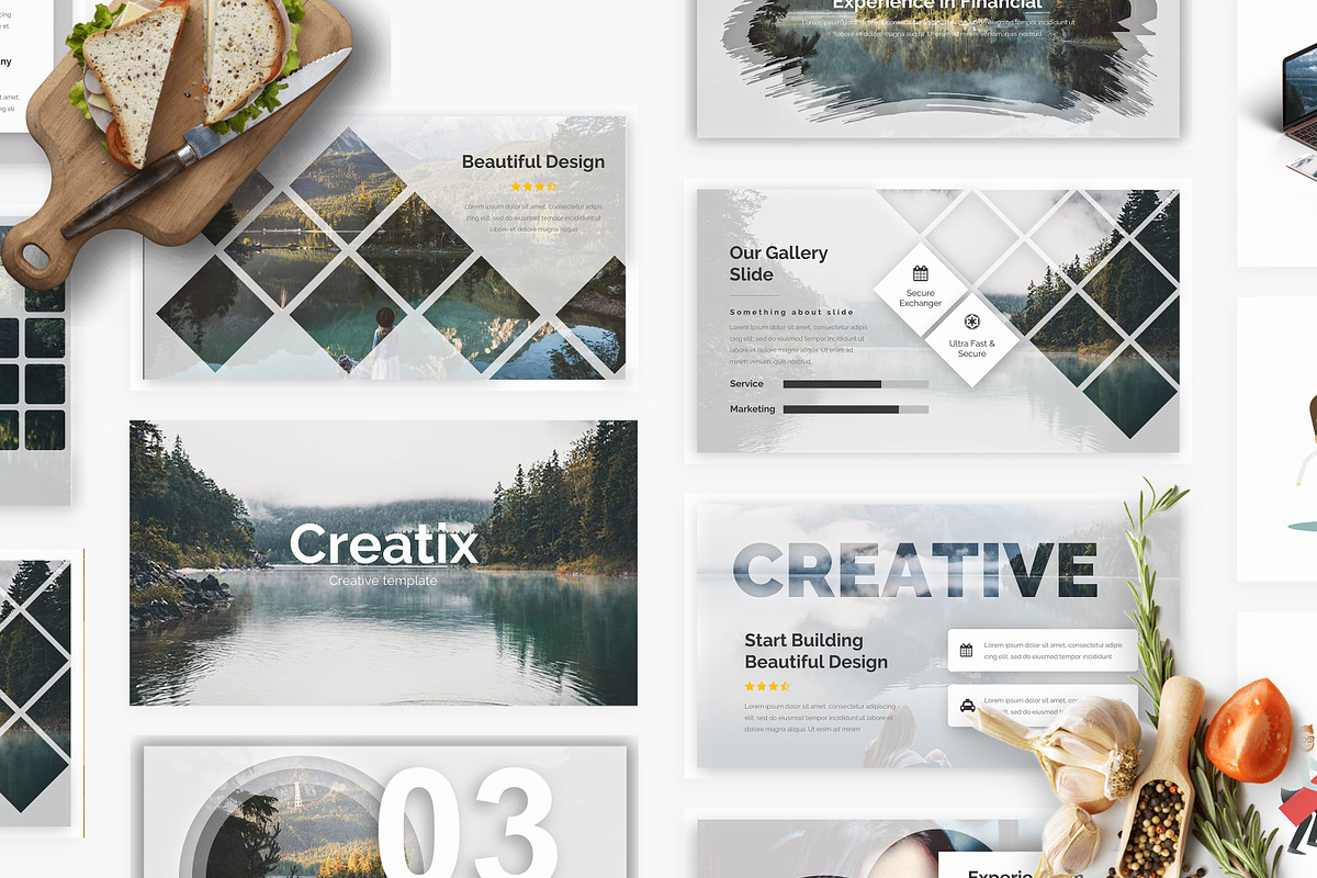 Creatix Creative Powerpoint Template, a Presentation Template by One ...